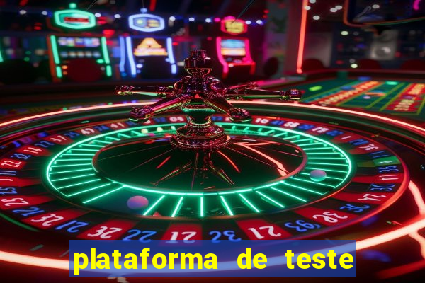 plataforma de teste pg demo